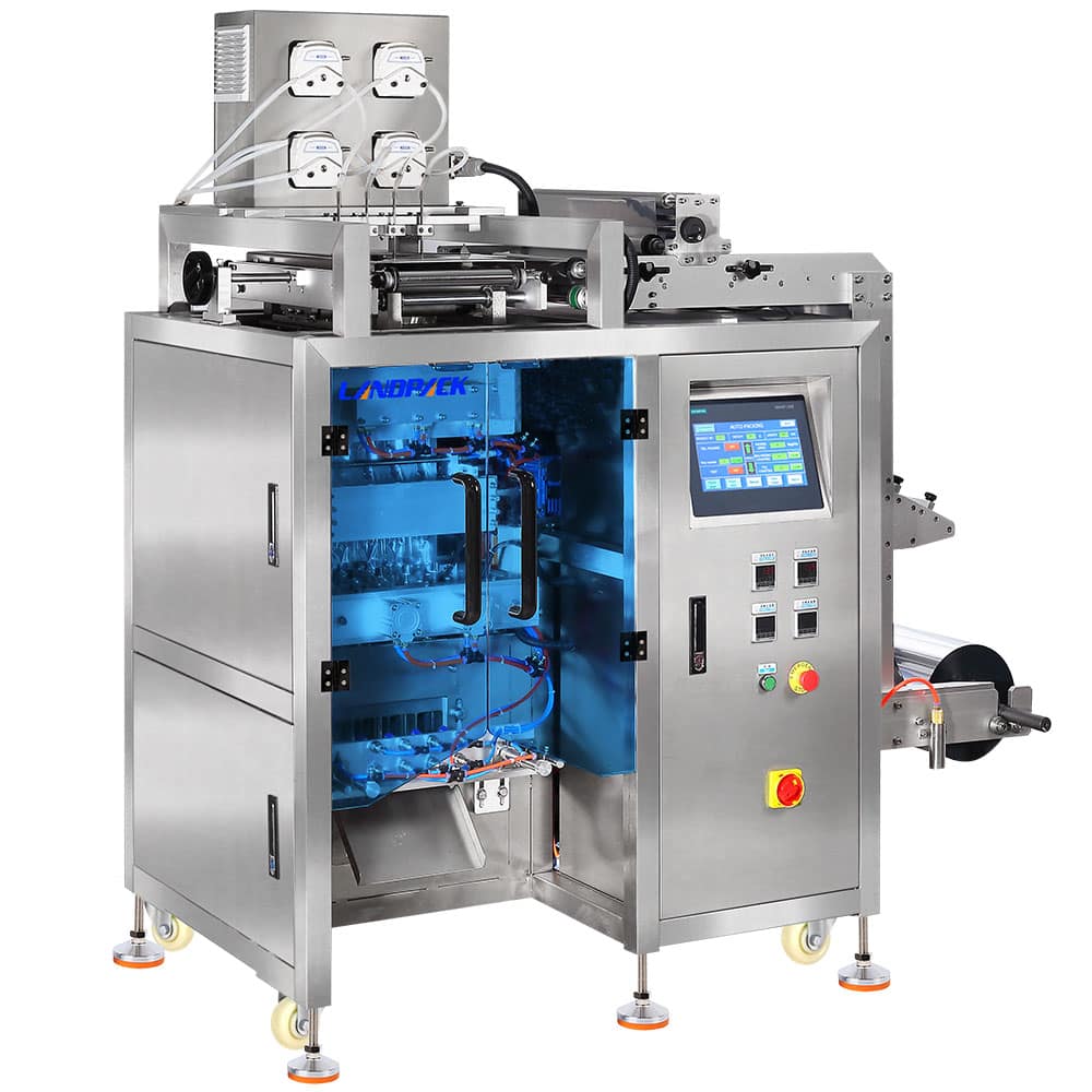 Automatic Multi Lane Shape Pouch Sachet Packaging Machine