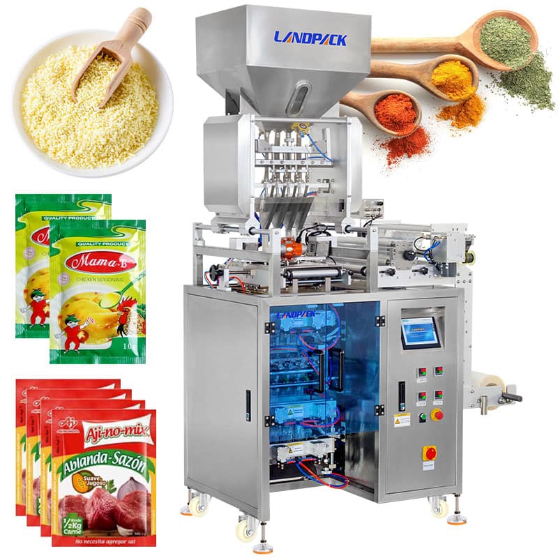 Automatic Multi Lane Powder Sachet Packing Machine